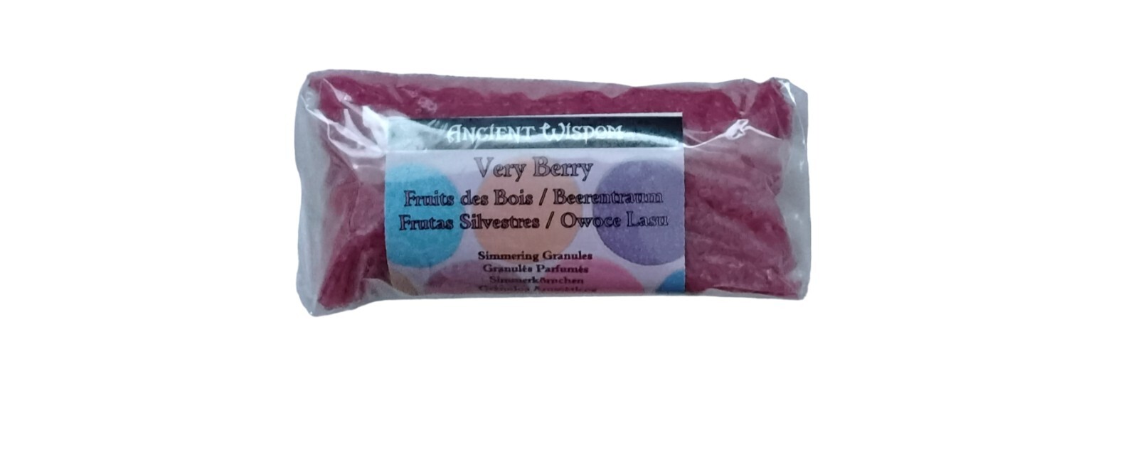 Ancient Wisdom Simmering Granules Very Berry For Oil Burner 200g Packs