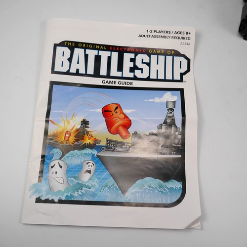 Electronic Battleship Game Hasbro 2016 - 2 Player - COMPLETE & TALKS - Picture 12 of 21