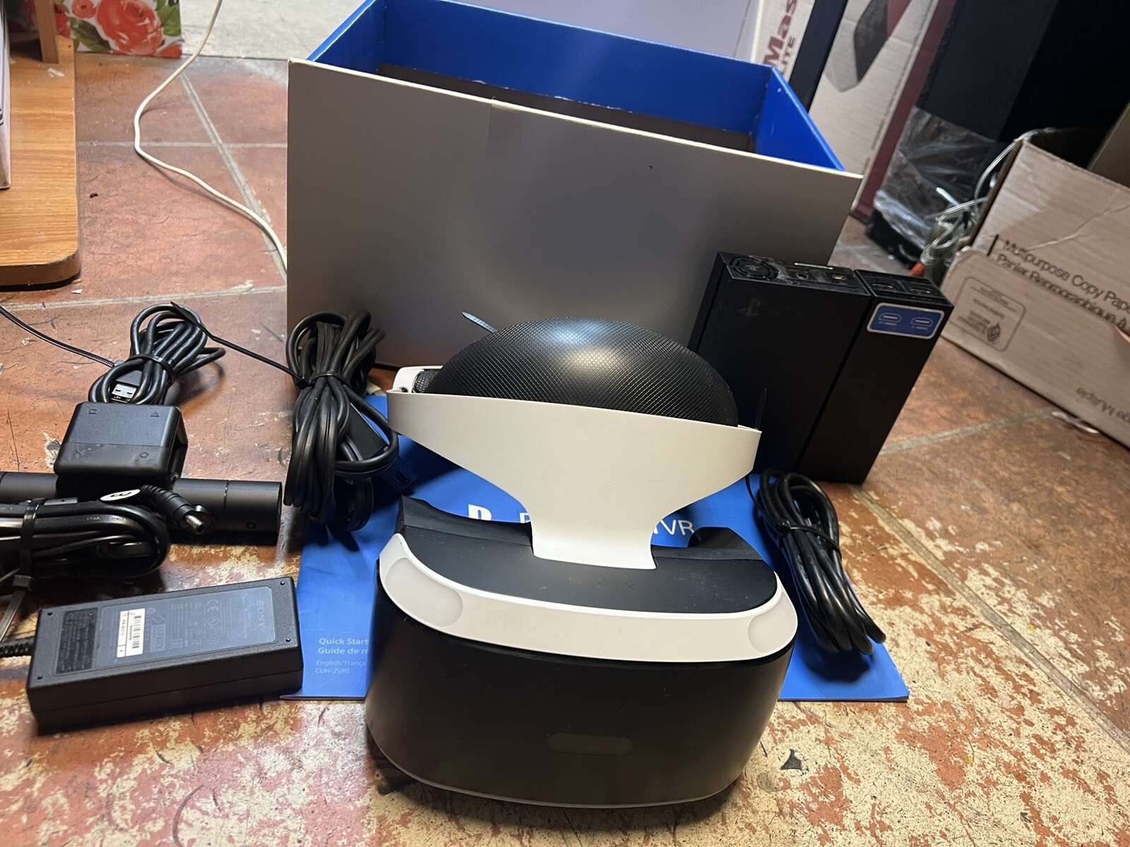 Sony PlayStation PS VR Bundle Virtual Reality Camera For PS4 Game