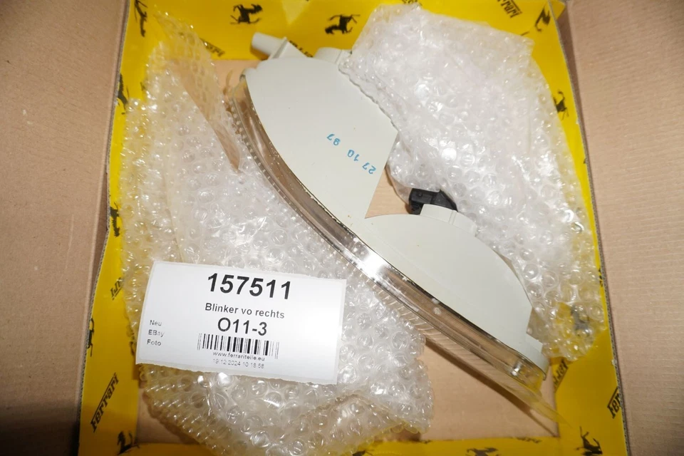 Freccia anteriore destra FERRARI 355 - 512M - R.H. Lampada anteriore - # 157511 - Immagine 3 di 4