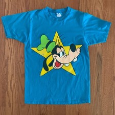 Vtg 80s Goofy Disney Character Fashions T Shirt Sz M Single Stitch