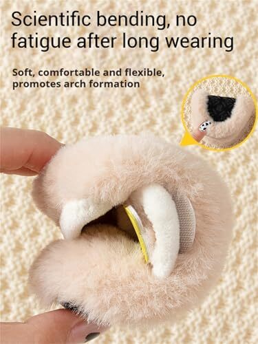 Baby Toddler Slippers Boys Girls Warm House shoes 12-18 Months Toddler Style 1 - Picture 4 of 8