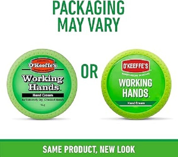 O’Keeffe’s Working Hands, 96g Jar Hand Cream for Extremely Dry