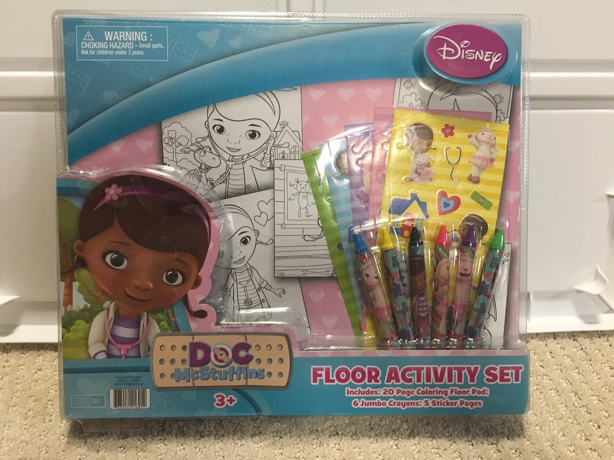 Kids Toys Disney Junior Doc McStuffins Floor Activity Set Stickers