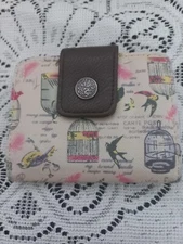 Unbranded Small Wallet Birdcage Print