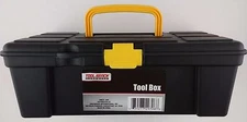 TOOL BOX ART FISHING TACKLE BOXES TOOLBOX TOOLBOXES PLASTIC 12X6X4 INCHES 1/Pk