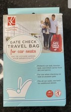 Borsa Porta Check per Seggiolini Auto Booster Porta Neonati Portaoggetti Rosso 33”x33” Cinghie