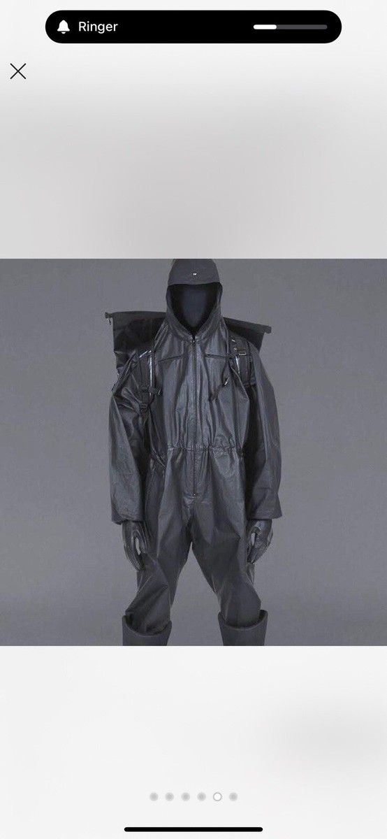 YEEZY GAP BALENCIAGA COATED COTTON OVERALL S OVERSIZED | eBay