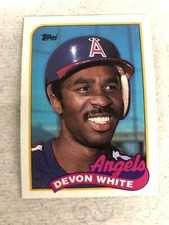 1989 Topps #602 Devon White