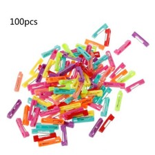 100x Scarf Lapel Pin Mixed Safety Pin Brooch Safety Locking Baby Cloth Nappy Pin