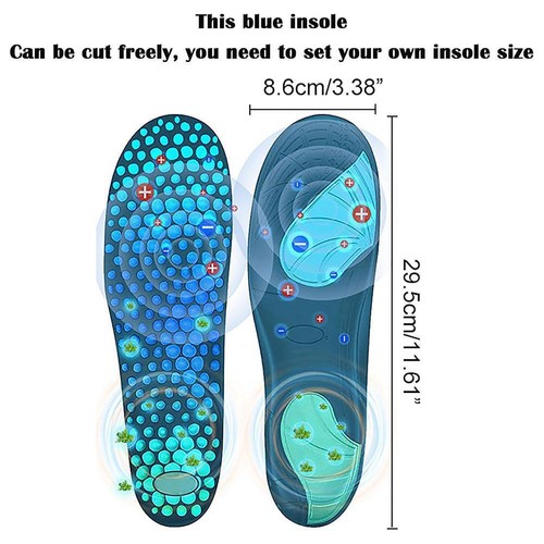 Magnetic Therapy-Insole Men Women PainRelief Acupressure Massage Foot Pad Best- - Picture 11 of 14