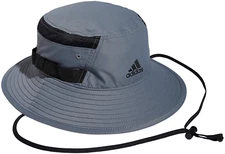 Adidas Victory III Bucket Hat Golf Men's Boonie Fishing Unisex L/XL Grey/Black 