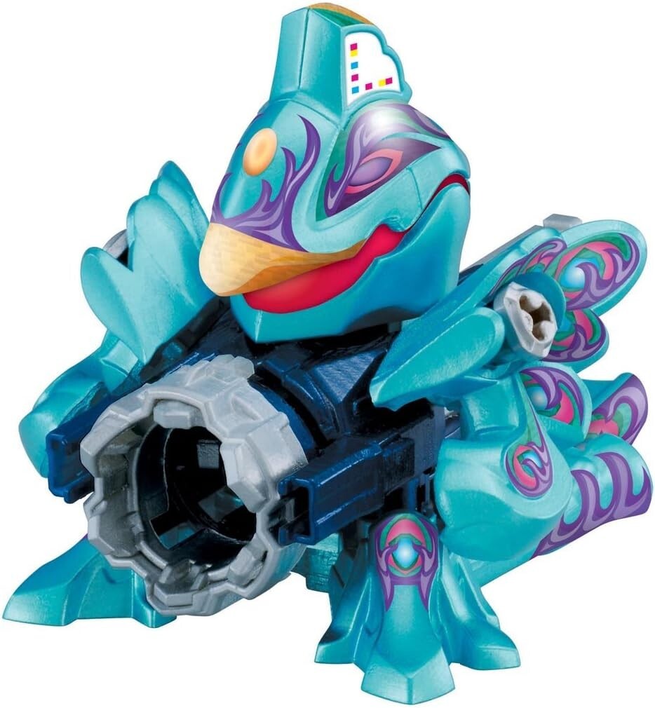 タカラ貝　ダバオ Takara Tomy Cross Fight B-Daman Cb-38 Drift Jacker Peacock