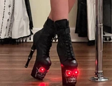 pleaser shoes size 8