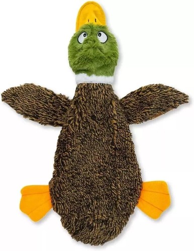 Best Pet Supplies 2-In-1 Stuffless Squeaky Dog Toys with Soft, Durable Fabric fo