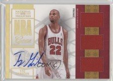 2009-10 Playoff National Treasures NBA Gear 11/49 Taj Gibson #23 Auto 17h9