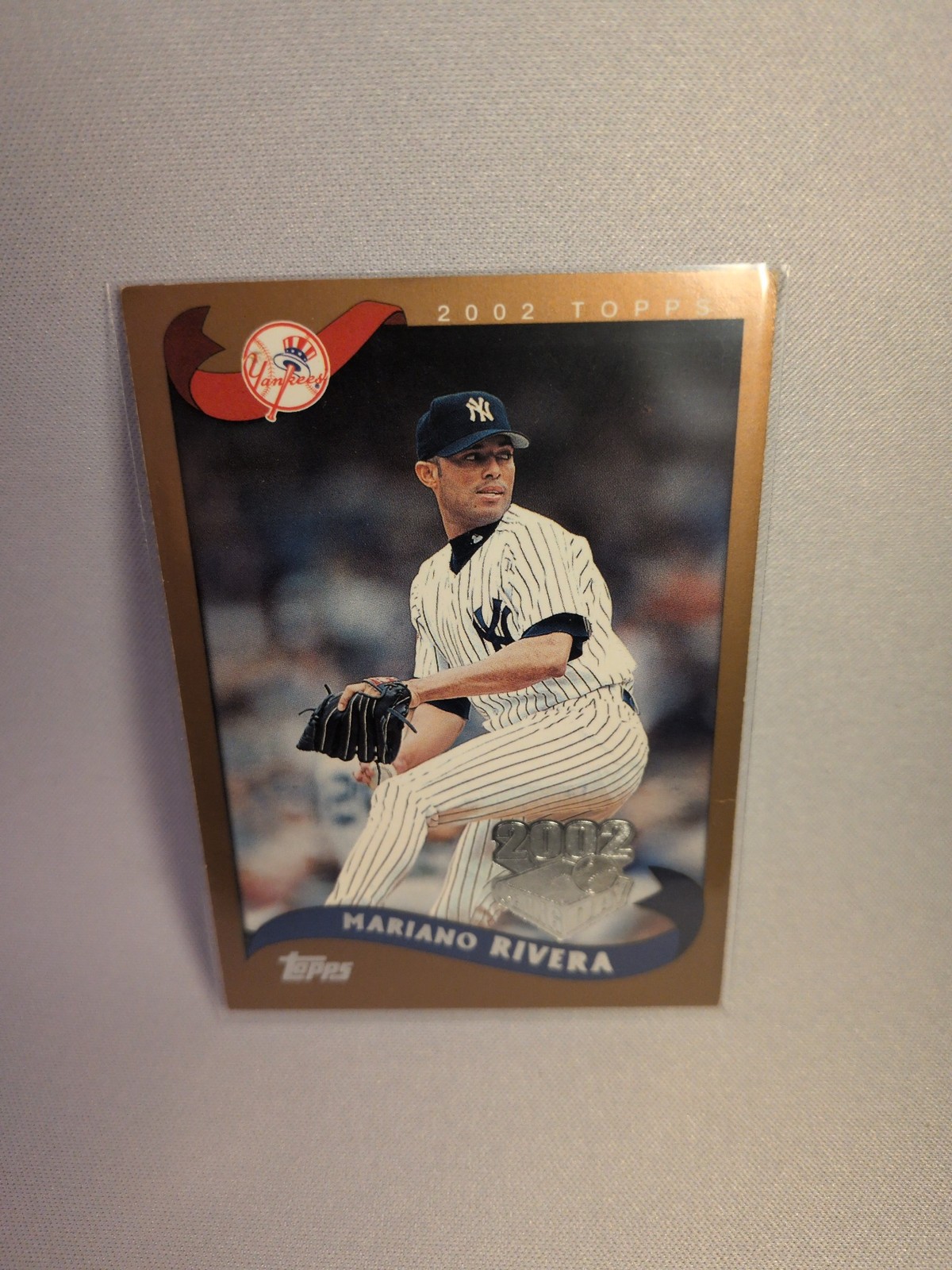 2002 Topps #270 Mariano Rivera Gold #/2002