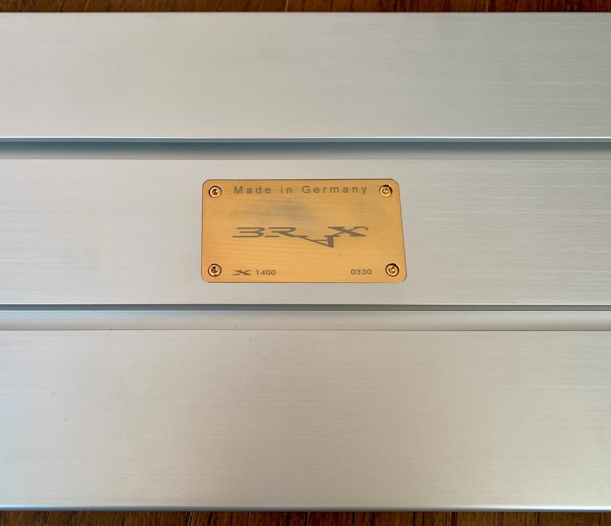 Brax X1400 - High-End 4-Channel Car Audio Amplifier - Made in