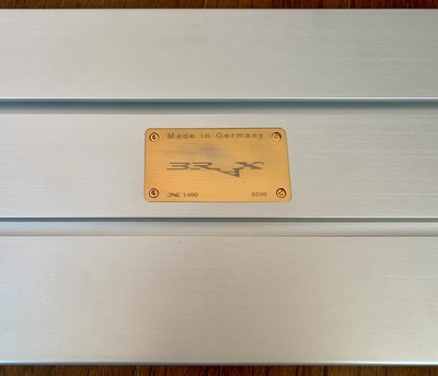 Brax X1400 - High-End 4-Channel Car Audio Amplifier - Made in