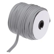 Paspel Kordel-Besatz 65Yards 1/2" Paspel Band zum Stoffkante Trimmen Dunkel Wei&szlig;