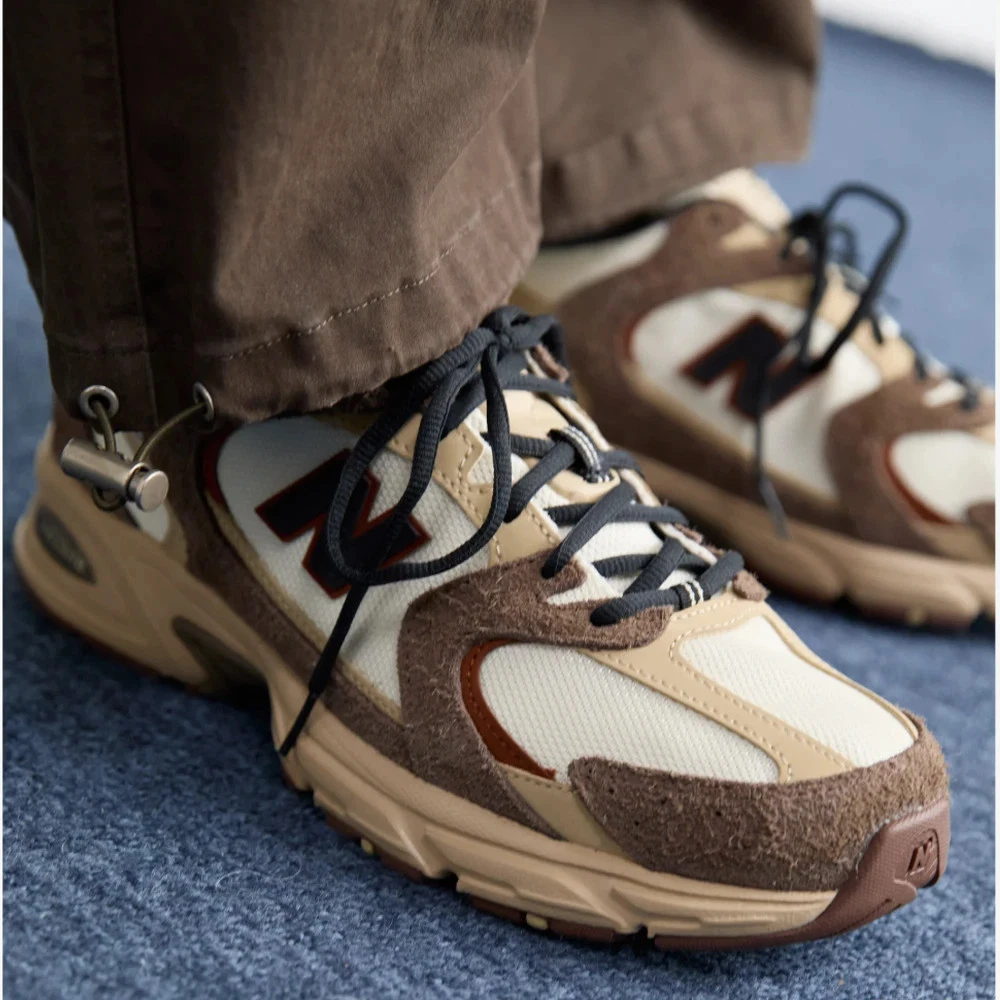 New Balance 530 Zapatillas de mujer Hombre Marrón beige 40 41 42 43 44 45 Gimnasio Deporte