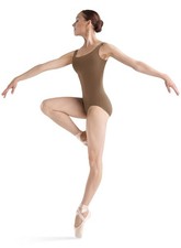 Bloch Dance Women's Faire microlux Tank Leotard Small Almond