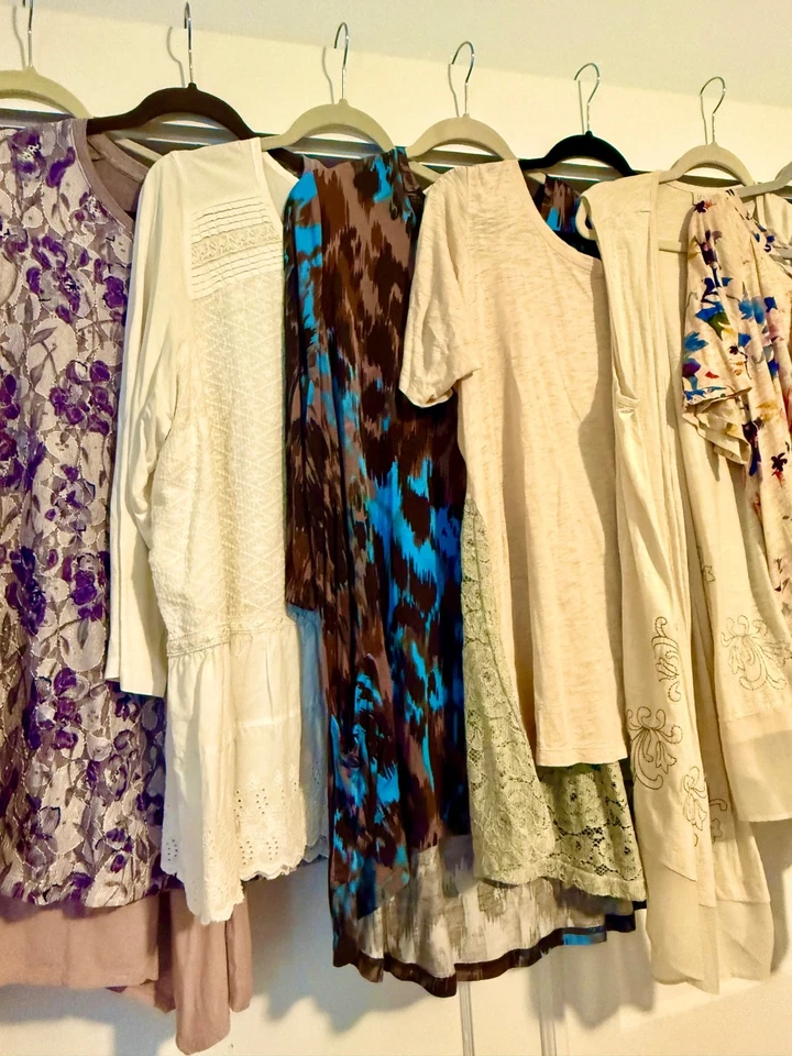 LOGO de Lori Goldstein Revendedores lote de 10 tops, 1X. Wow!! Foto 3 de 4