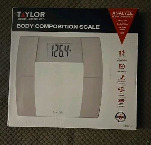 Taylor Body Composition Scale Analyze BMI Normal or Athlete Mode New | eBay