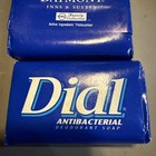 Lot Of 3 VTG New Travel Size 1.2oz Dial Bar Soap Active Ingredient Triclocarbon — photo 4