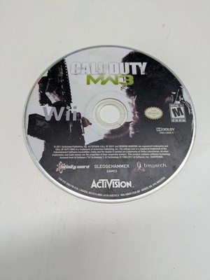B5 - Call of Duty: Modern Warfare 3 (Nintendo Wii) - DISC ONLY