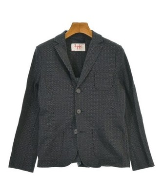 il gufo Jackets (Other) GrayxNavy(Patterned) 140(11T12T) 2200662592167