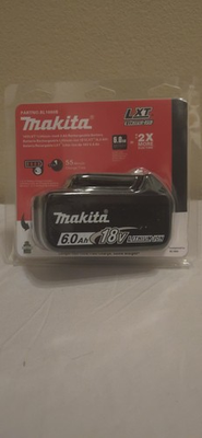 #ad Genuine Makita 6.0Ah 18V Lithium Ion Battery BL1860B FREE SHIPPING $79.00