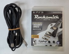 Rocksmith 2014 Edition (Sony Playstation 3, PS3 - 2013) with Manual and Cable