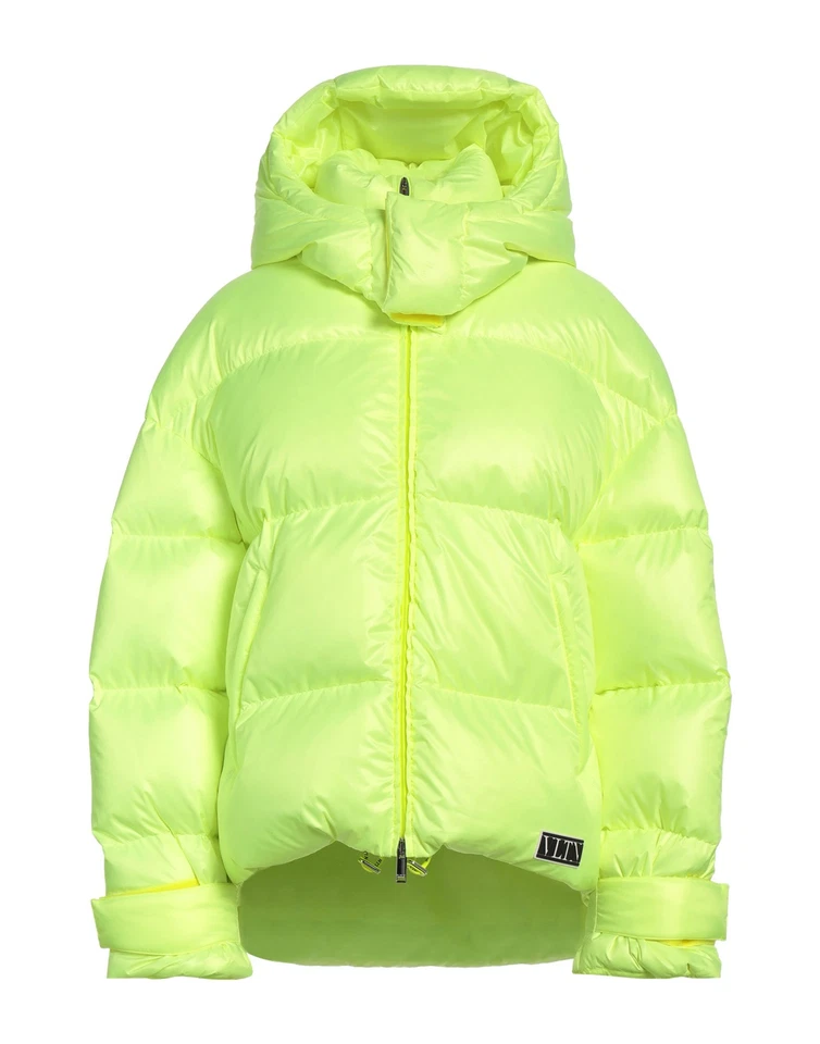 RRP €2010 VALENTINO DUVET COUTURE VLTN Down Puffer Jacket Size S Removable Hood - Image 3 of 4