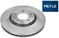 2X Bremsscheibe Meyle 44-155210001 2 Bremsscheiben Vorderachse Vorne