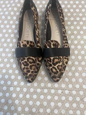 Sole Society Women Animal Print Flats Size 9.5M
