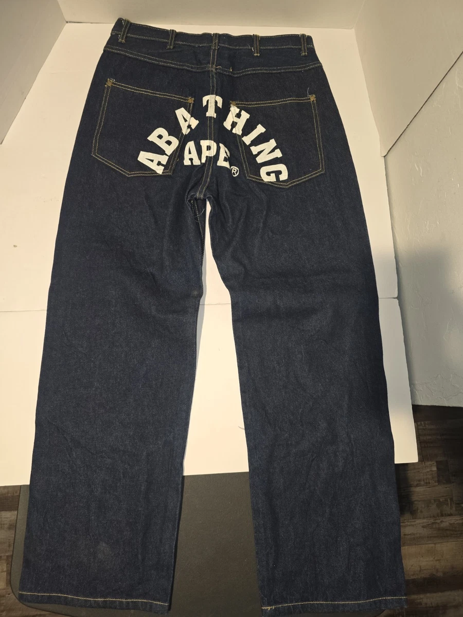 A BATHING APE Classics ストレートデニム A Bathing Ape Regular Size Jeans for Men for sale | eBay