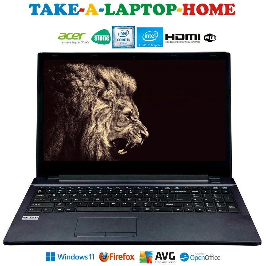Acer Intel Core i5 8th Gen. PC Laptops & Netbooks 256 GB SSD