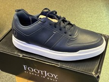 FootJoy Contour Casual Men’s Spikeless Golf Shoes Navy/White 10uk