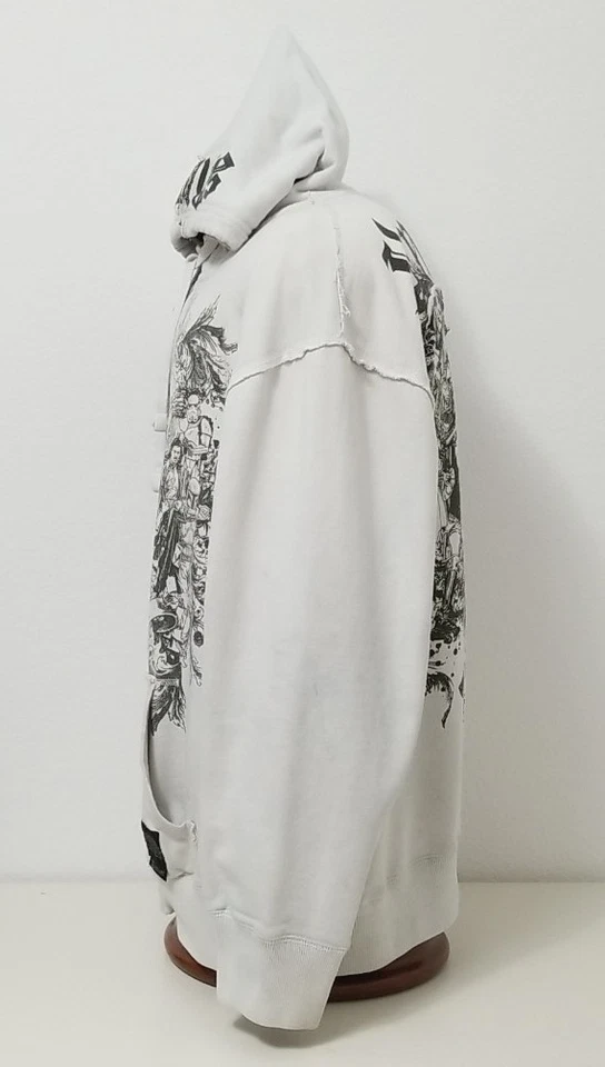 Ecko Unltd + Star Wars Regal Alliance Lado Oscuro Cremallera Sudadera con Capucha Blanca Para Hombres XXL 2008 Foto 2 de 4