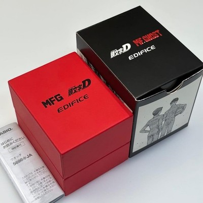 Casio ECB-2000MFG-1AJR Edifice Quartz Watch Dial Ana-Digi Initial D & MF GHOST