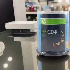 HP CD-R 52x 700 MB Data 80 Min Music video 100 Pk New Sealed