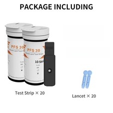 URIT PFS-30 20pcs Test Strips Fit for 5-in-1 Cholesterol only Strips No Meter.1
