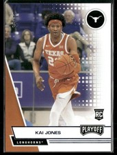 Kai Jones 2021-22 Panini Chronicles Draft Playoff Blue RC /99 #363 Texas