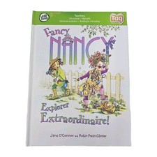 Fancy Nancy Explorer Extraordinaire LeapReader Tag Book Hardcover Interactive
