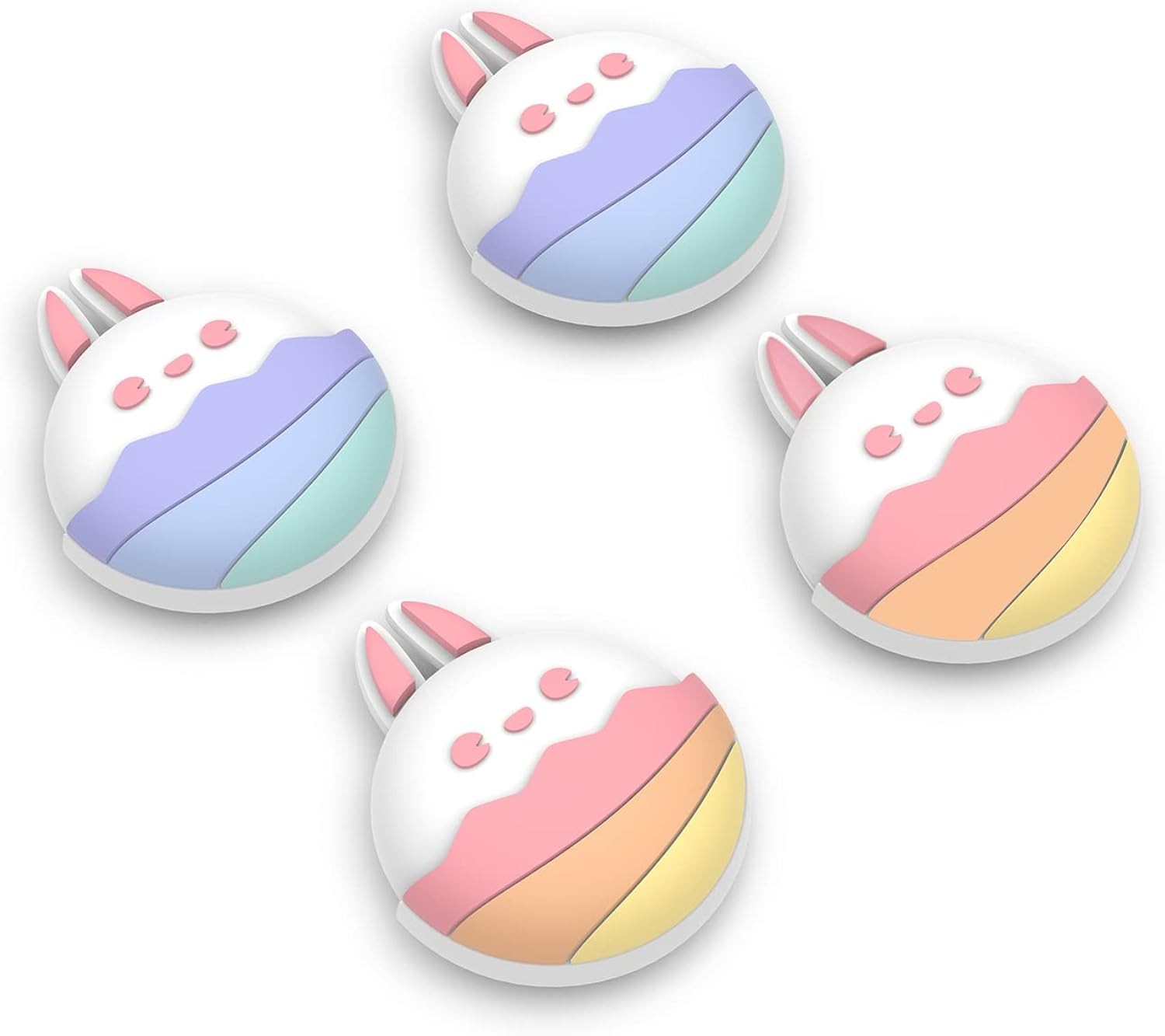 Cute Thumb Grip Caps for PS5 PS4 Xbox Series X S Switch Pro Silicone Analog