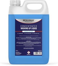 McKLords Commercial Concentrated Washing Up Liquid - Eucalyptus - 2.5 Litre 4.55 per litre