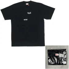 Supreme Comme Des Garcons Split Box Logo Shirt Mens Large L Black Tee CDG BOGO 1