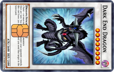 Dark end Dragon Holographic Credit Debit Card Vinyl Sticker Waterproof