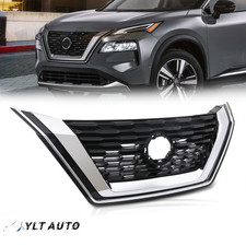 Fit Nissan Rogue 2021-2023 Front Bumper Upper Grille Wcamera Hole 623106rr0a Fit Nissan Rogue 2021-2023 Front Bumper Upper Grille Wcamera Hole 623106rr0a